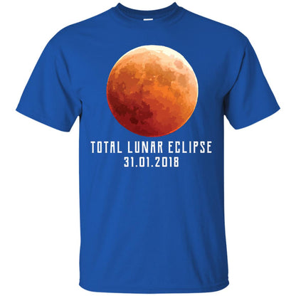 Total Lunar Eclipse Shirt 2018 Astronomy Gift Blood Moon Royal
