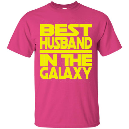 Best Husband In The Galaxy T-shirt Heliconia