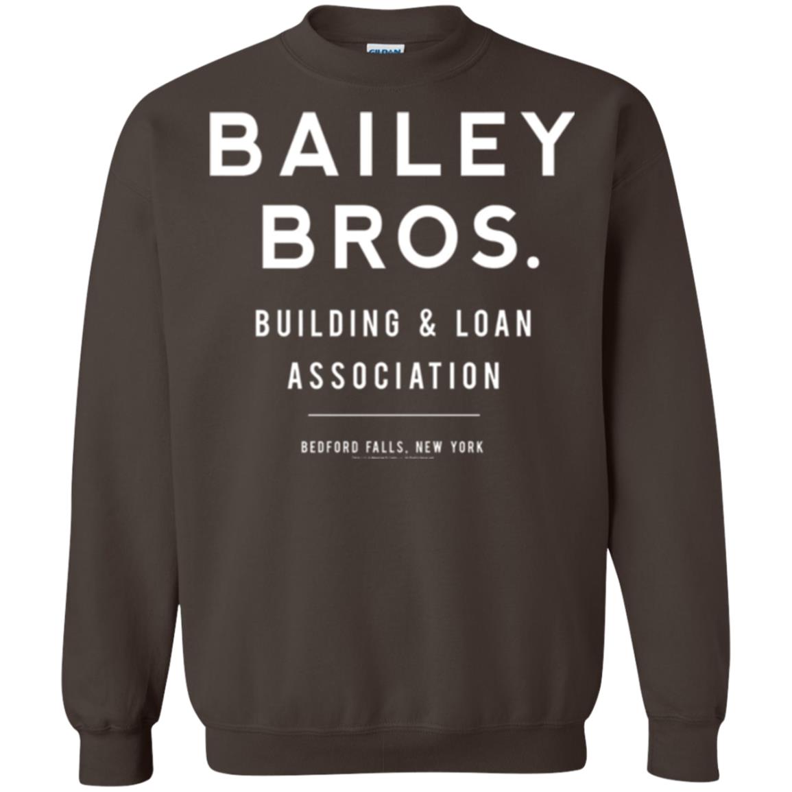 Bailey Bros Building And Loan Association T-shirt Dark Chocolate