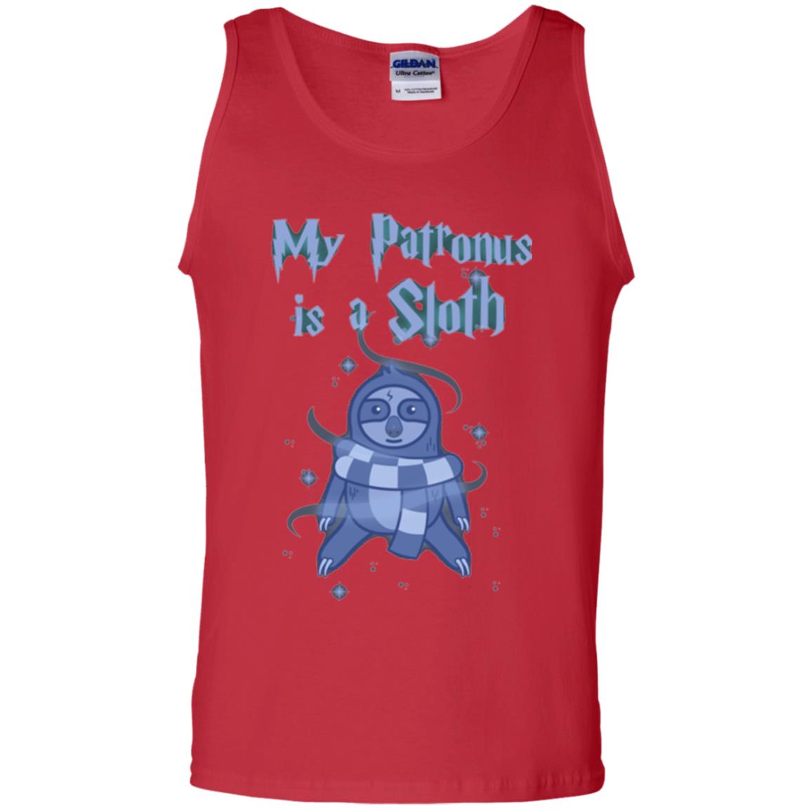 Sloth T-shirt My Patronus Is A Sloth Red