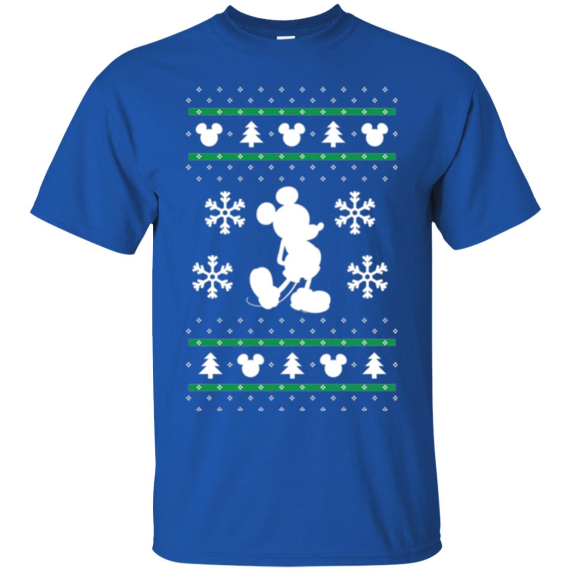 Christmas T-shirt Mickey Mouse Royal