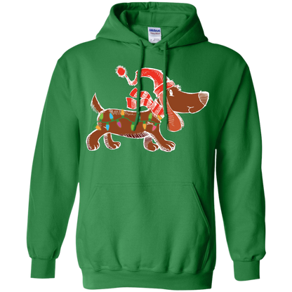 Dog Lover T-Shirt Christmas Lights Labrador Retriever Dog Lover Irish Green
