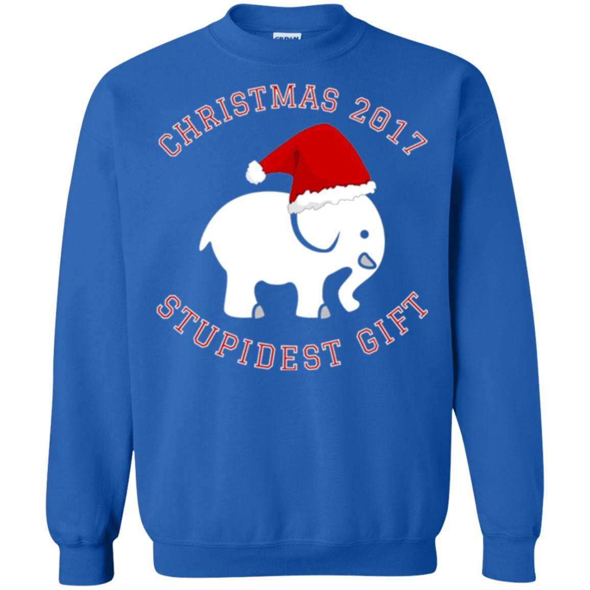 Elephant T-shirt Christmas 2017 T-shirt Royal