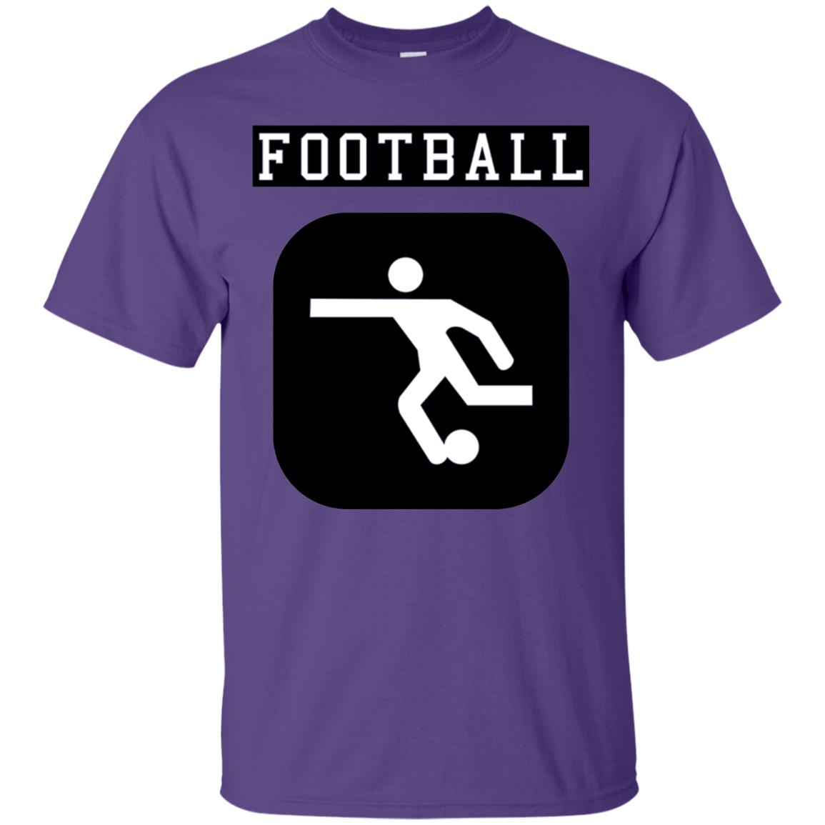Football Soccer Shirt Retro Street Purple