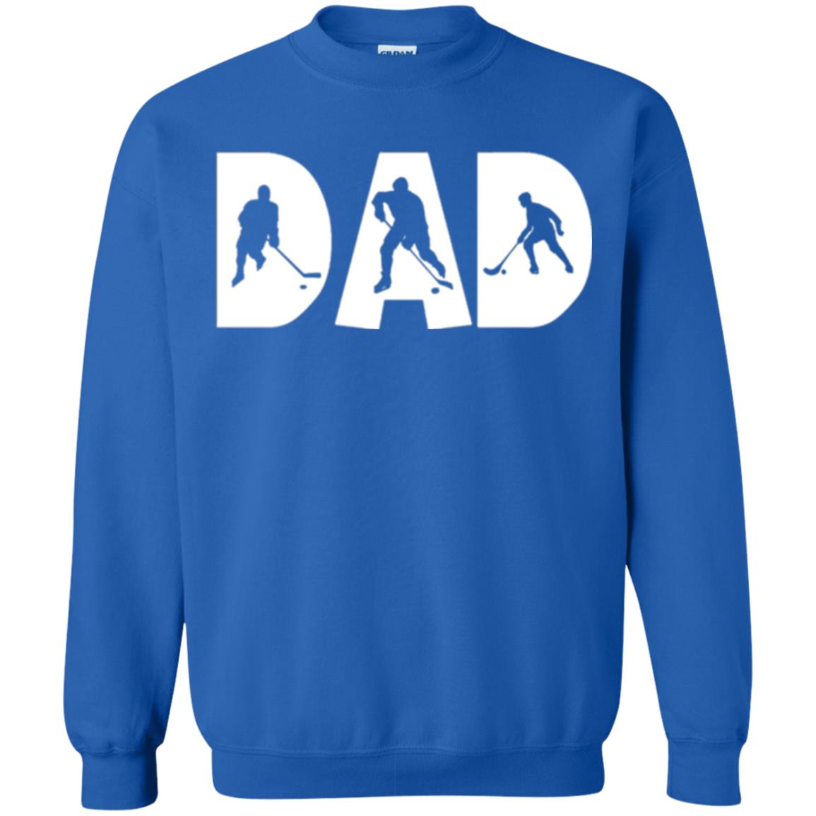 Daddy T-shirt Hockey Lover Royal