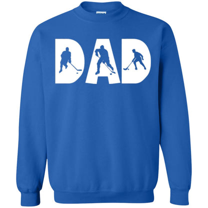 Daddy T-shirt Hockey Lover Royal