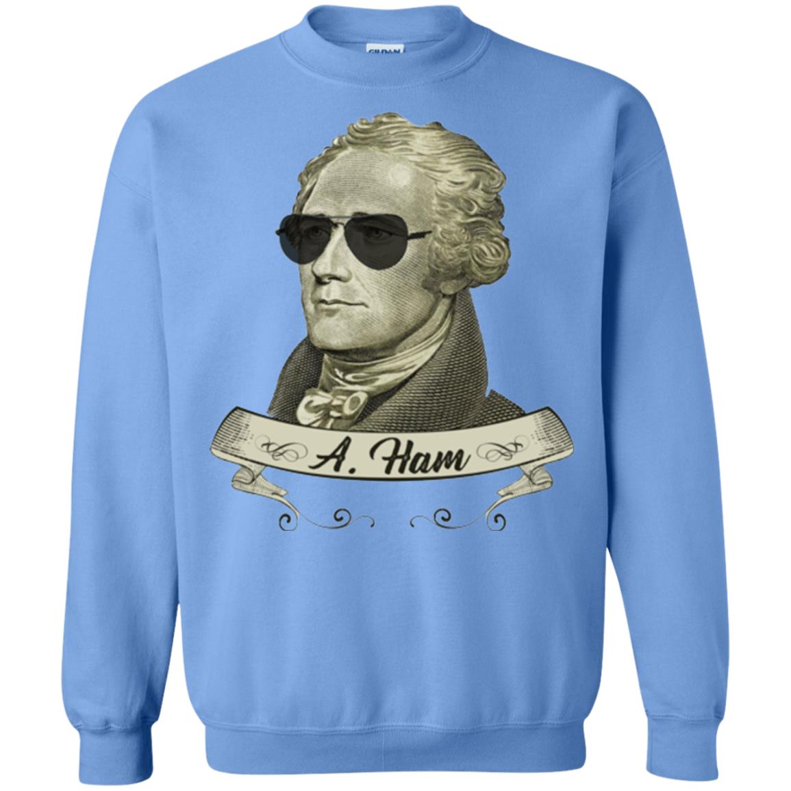Funny Hamilton T-shirt Carolina Blue