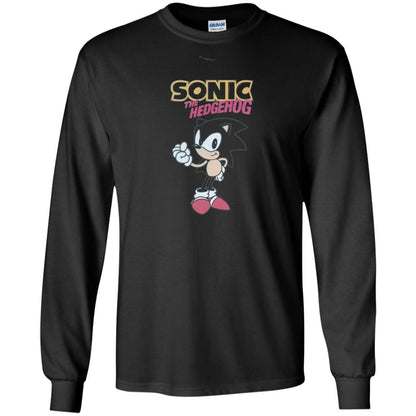 Movie T-Shirt Sonic The Hedgehog Black