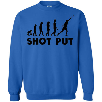 Funny Shot Put Evolution T-shirt Royal