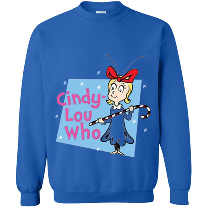 Dr. Seuss Cindy-lou Who Book Lover T-shirt Royal