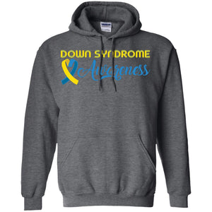Yellow And Blue Ribbons Down Syndrome Awareness T-shirt