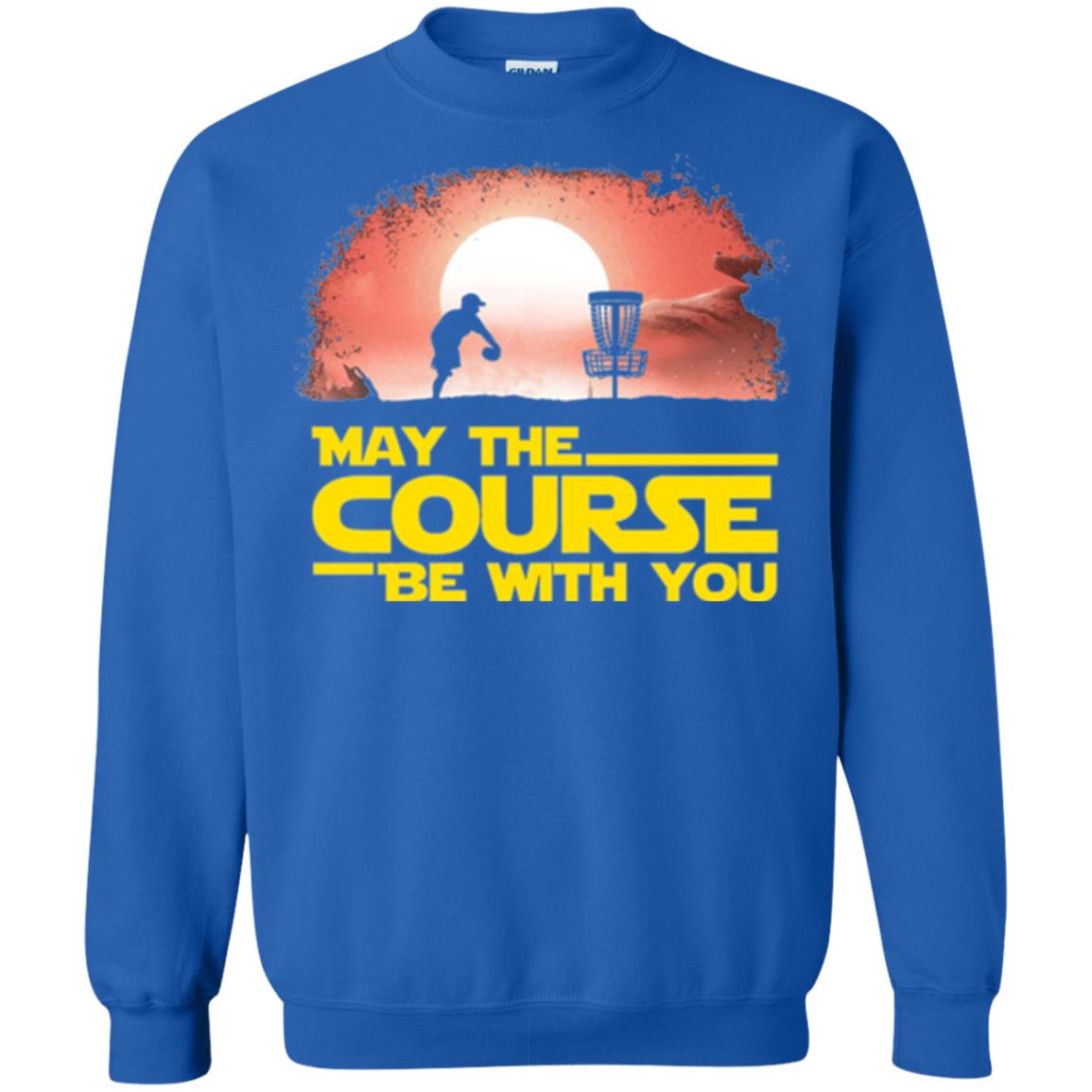 May The Course Be With You T-shirt Royal