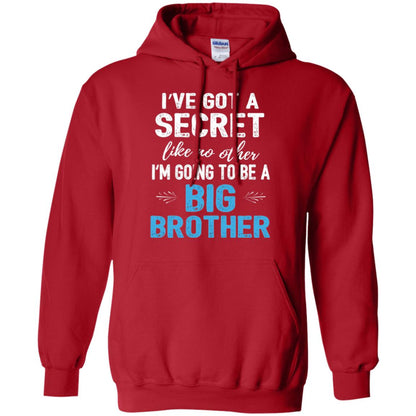 Brother Announcement T-shirt I_ve Got A Secret Like No Other Red