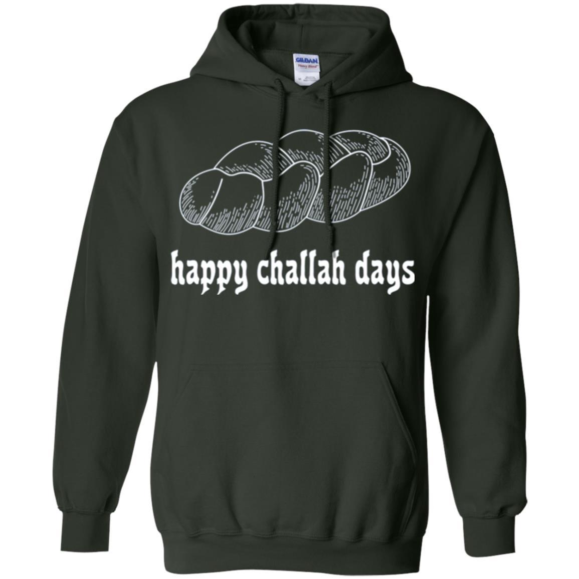 Baker T-shirt Happy Challah Days T-shirt Forest Green