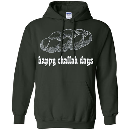 Baker T-shirt Happy Challah Days T-shirt Forest Green