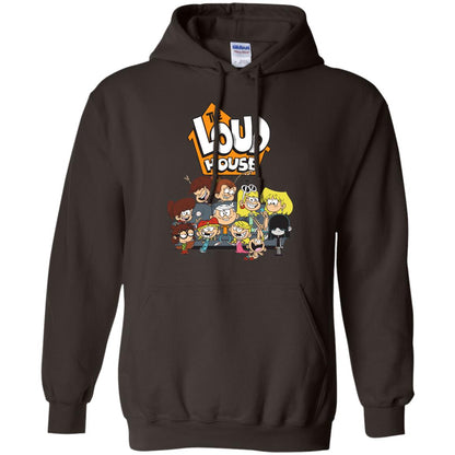 Nickelodeon The Loud House Character T-shirt Dark Chocolate
