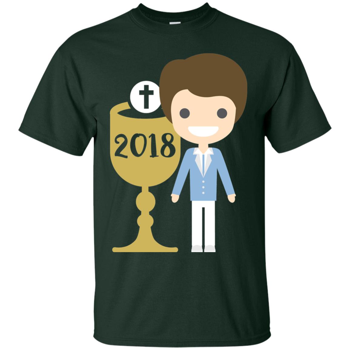 First Communion 2018 1st Holy Communion Shirt Forest