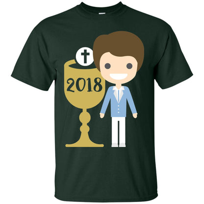 First Communion 2018 1st Holy Communion Shirt Forest