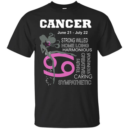 Cancer Strong Willed Home Loing Harmonious Faithful Creative Spontaneous Caring Sympathetic Black