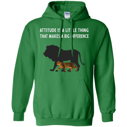 Attitude Is Little Thing That Make A Big Difference Best Quote Shirt Irish Green