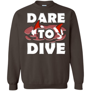 Every Day Of Dare To Dive Shark T-shirt 2018G180 Gildan Crewneck Pullover Sweatshirt 8 oz.