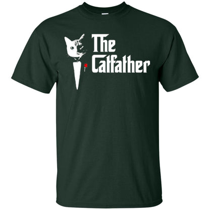 Daddy T-shirt The Catfather Forest Green