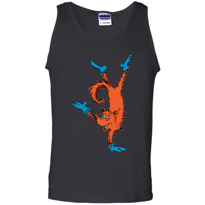Dr. Seuss Fox In Socks Handstand Book Lover T-shirt Black