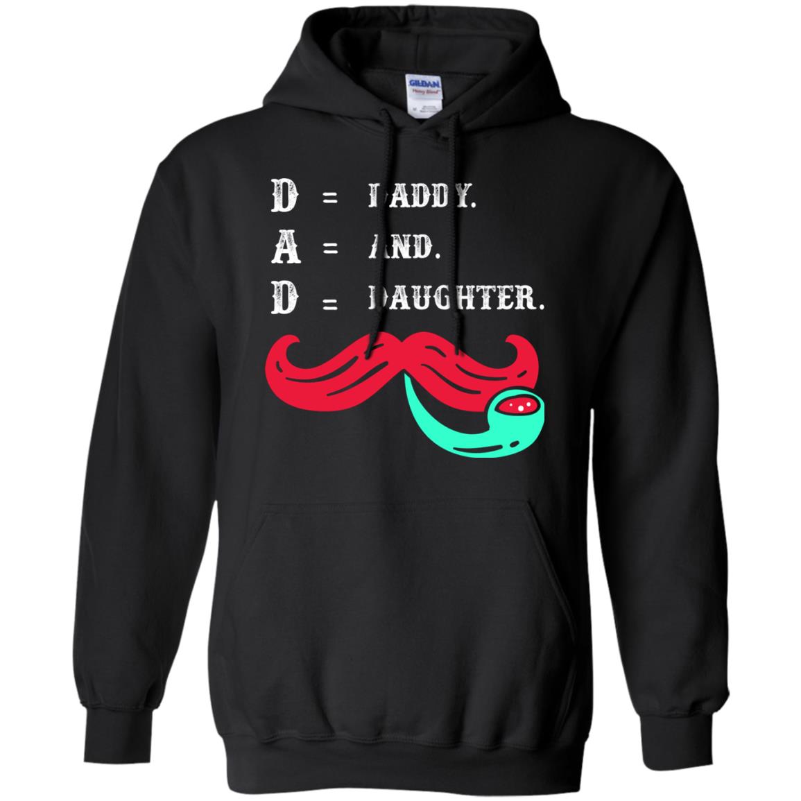 Daddy And Daughter Dad Shirt For Father_s Day Black