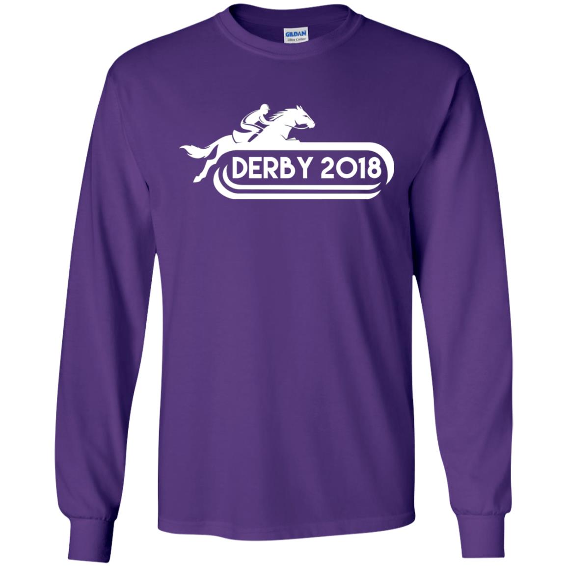 Derby 2018 Shirt Derby 2018 Horse Racing Purple