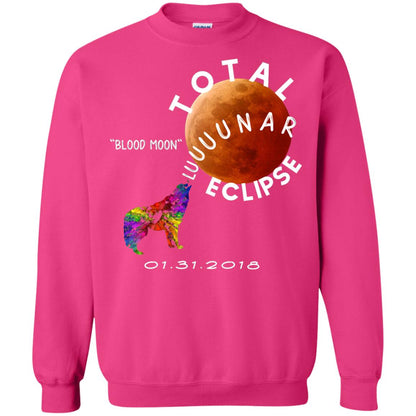 Best Total Lunar Eclipse Shirt 2018 Blood Moon T-shirt Heliconia