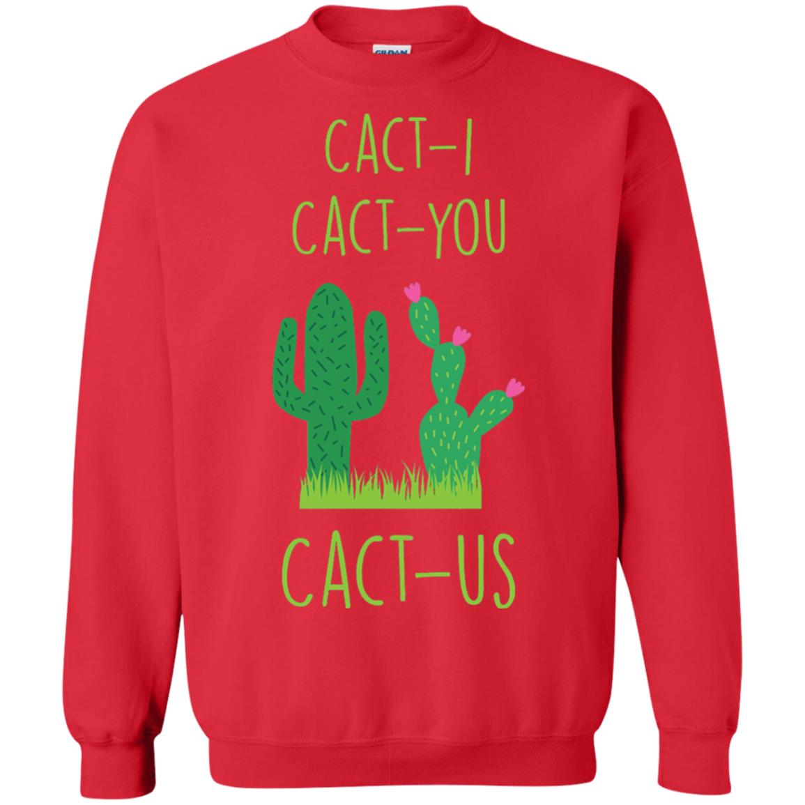 Funny Cactus Shirt Cact-i Cact-us Spring Desert Cactus Red