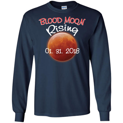Blood Moon T-shirt Rising 01.31.2018 Navy