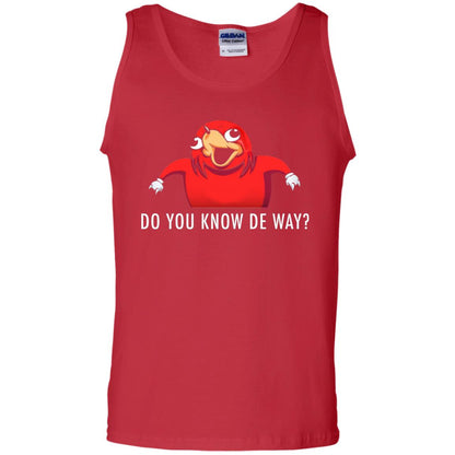 Do You Know De Way T-shirt Red