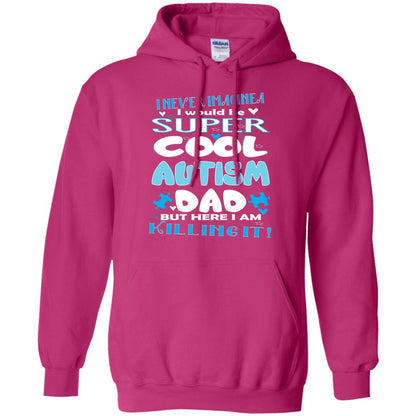 Autism Awareness Shirts I Wuold Be Super Cool Autism Dad Heliconia
