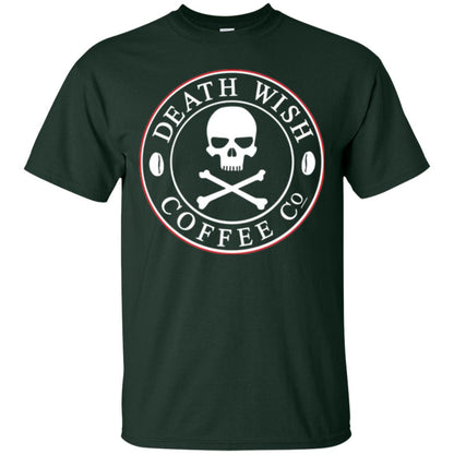 Death Wish Coffee Logo T-shirt Forest Green