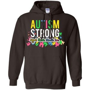 Autism Strong Support Educate Advocate Love Autism Awearness T-shirt