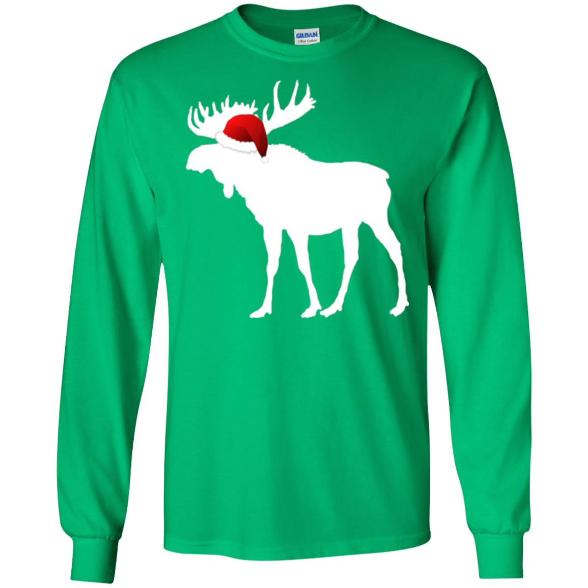 Christmas T-shirt Reindeer Irish Green