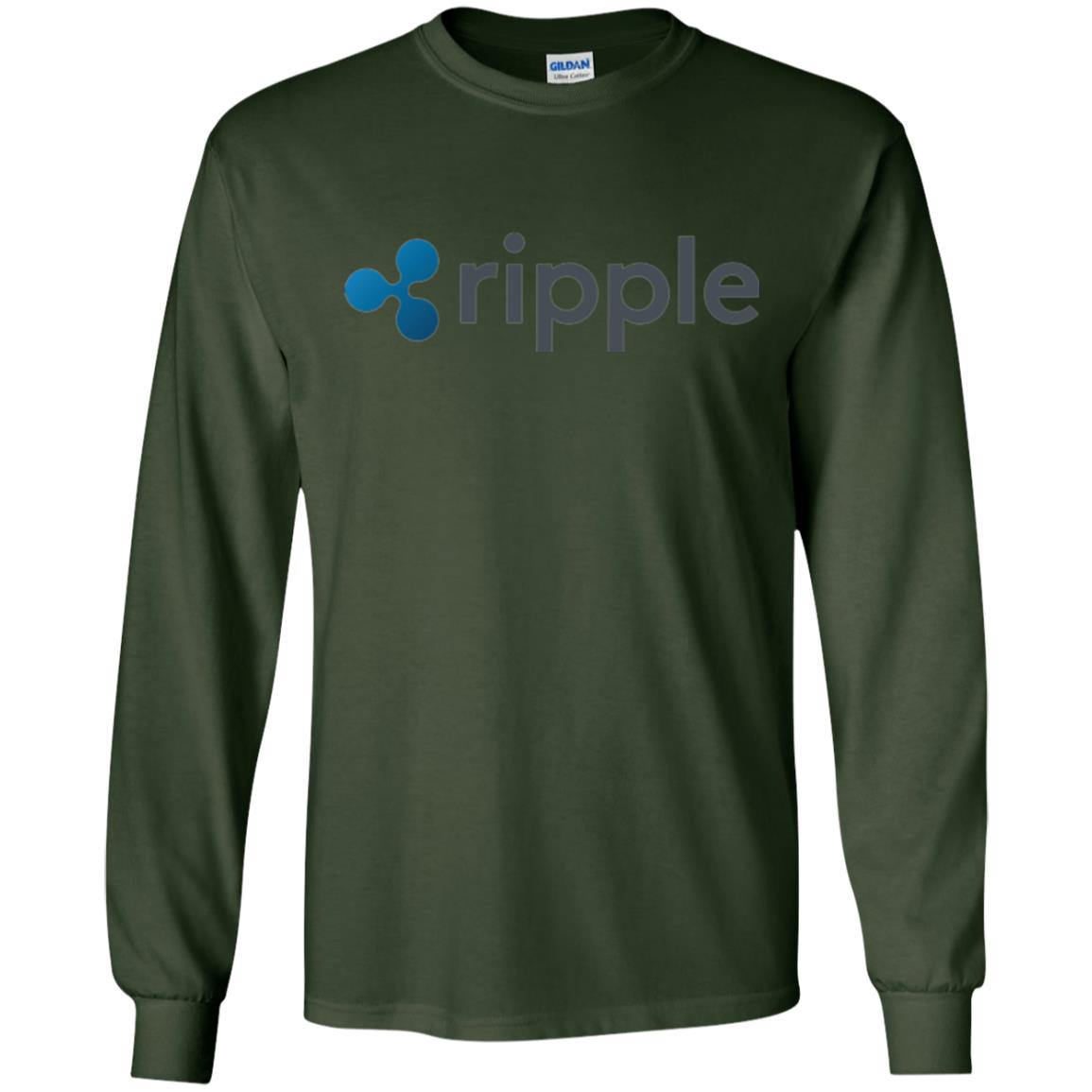 Xrp Ripple Logo T-shirt Forest Green