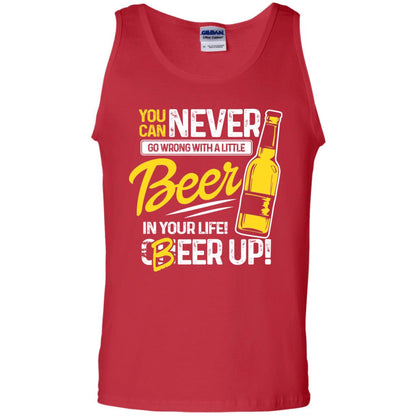 You Can Never Go Wrong With A Little Beer In Your Life Rock On Everyone Red