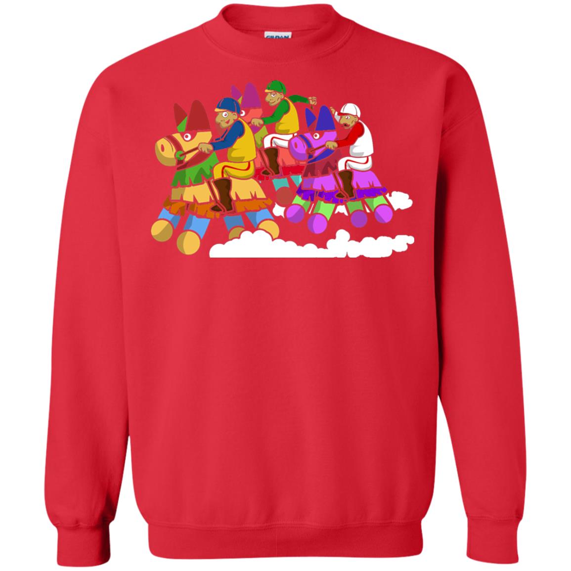Derby Party Pinata Jockeys Cinco De Mayo Horse Race Shirt Red