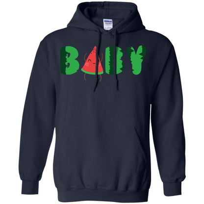 Baby Watermelon Funny Summer Melon Fruit Shirt For Baby Kids Navy