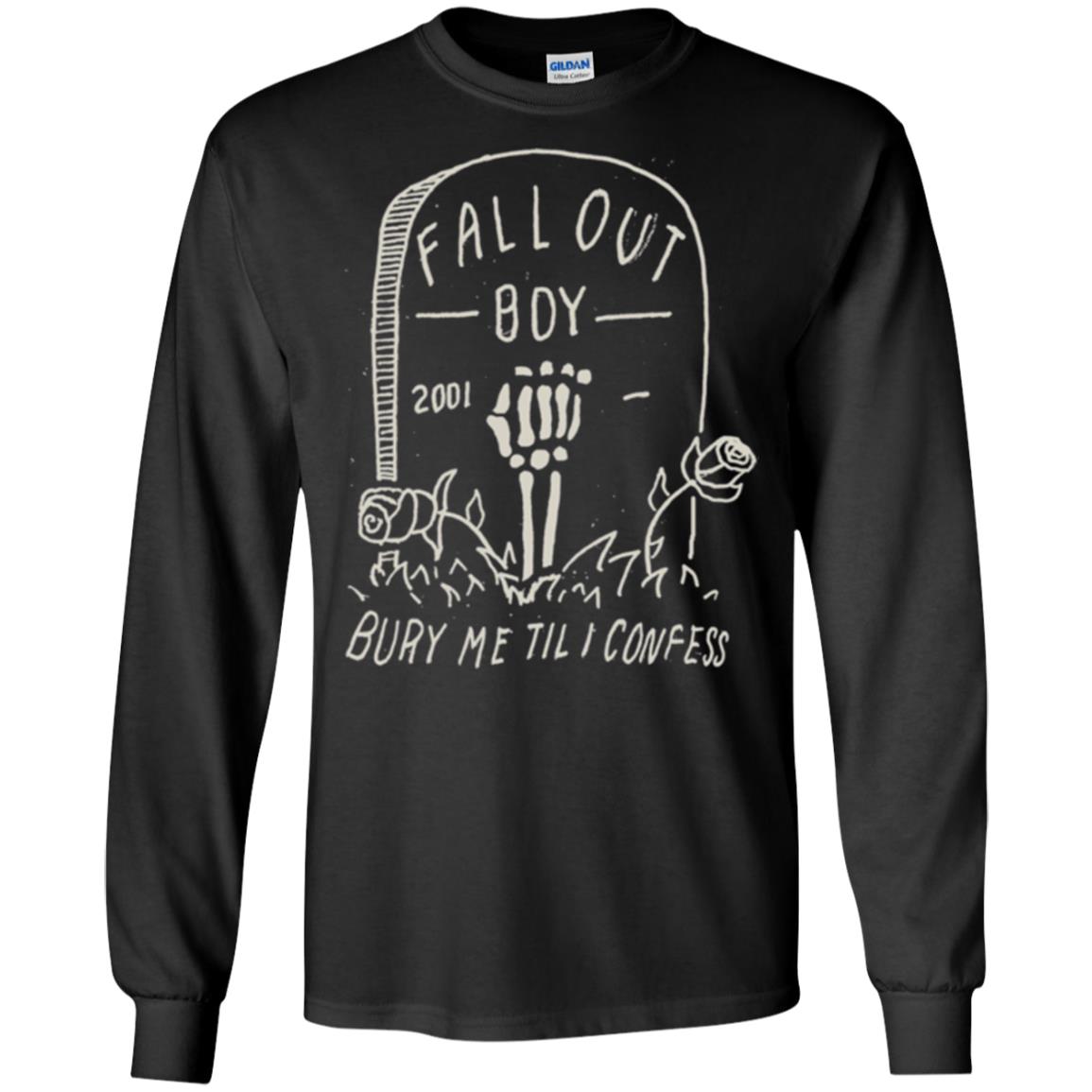 Fall Out Boy Bury Me Till I Confess T-shirt Black