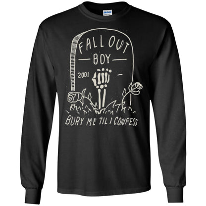 Fall Out Boy Bury Me Till I Confess T-shirt Black