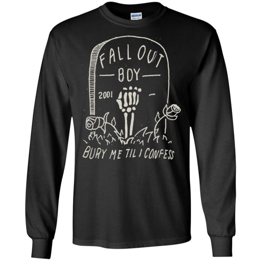 Fall Out Boy Bury Me Till I Confess T-shirt Black