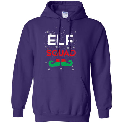 Christmas T-shirt Elf Squad Purple