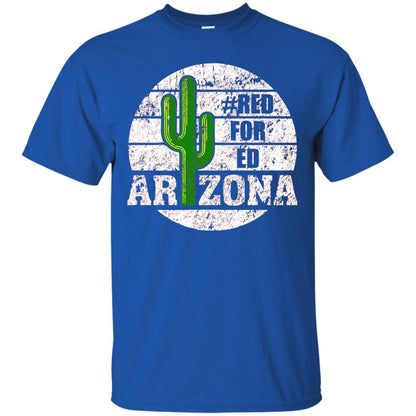 Vintage Red For Ed Arizona Cactus Lover Shirt Royal