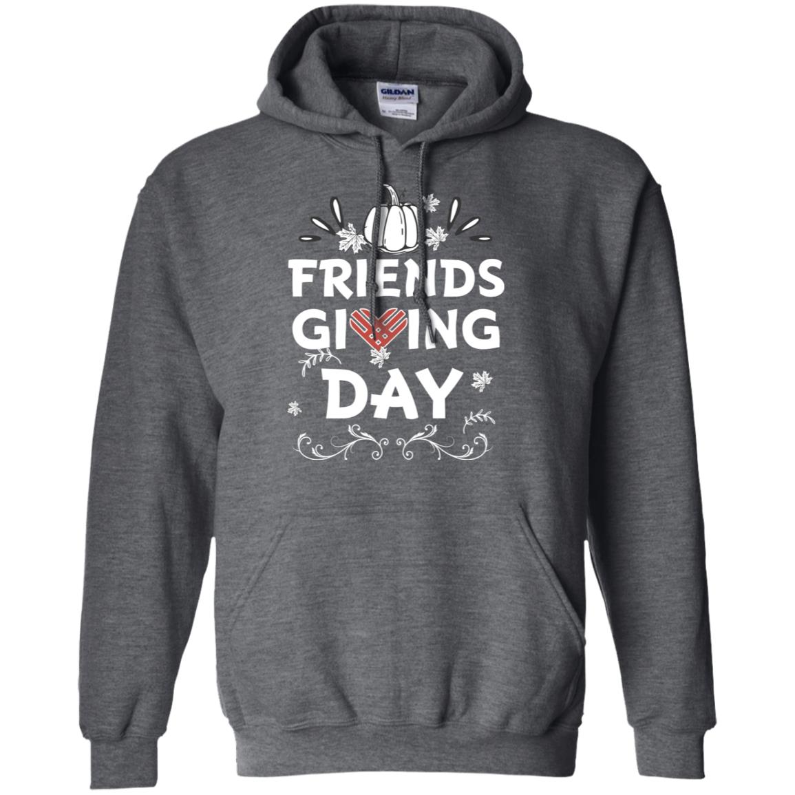 Friend Giving Day Shirt Dark Heather