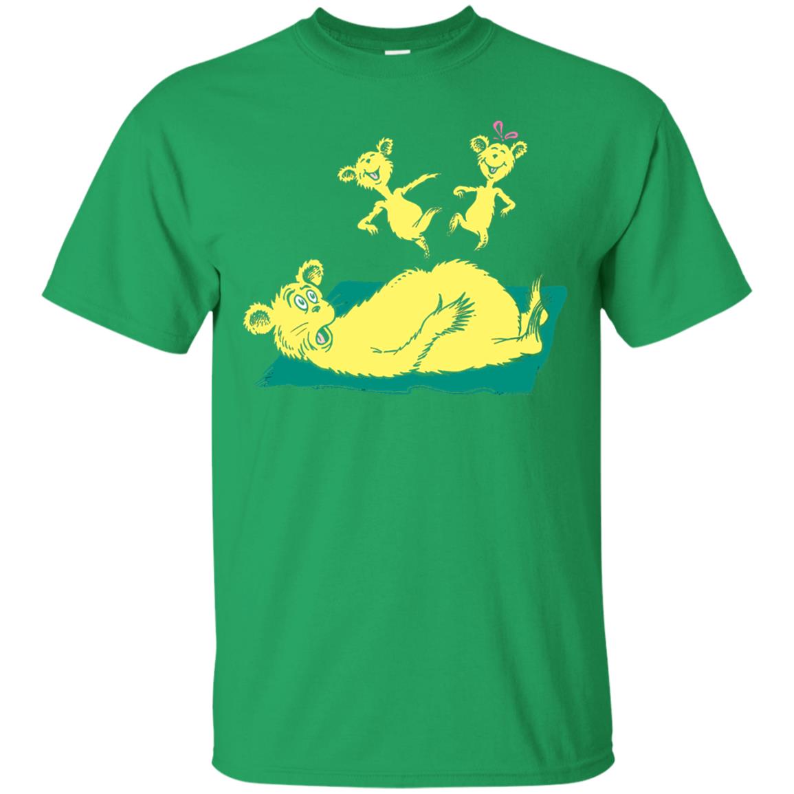 Dr. Seuss Hop On Pop Book Lover T-shirt Irish Green
