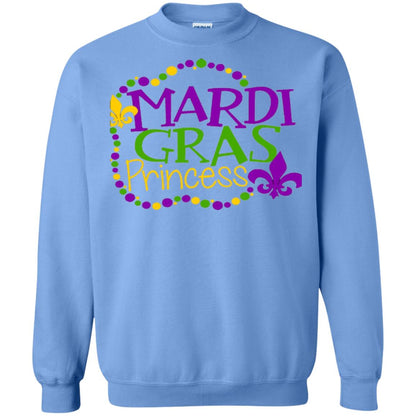 Mardi Gras Princess T-shirt Carolina Blue
