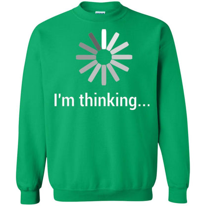 Loading T-shirt I'm Thinking T-shirt Irish Green